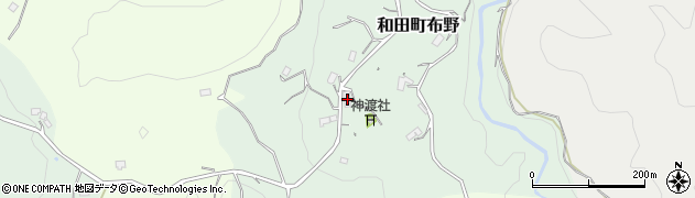 千葉県南房総市和田町布野352周辺の地図