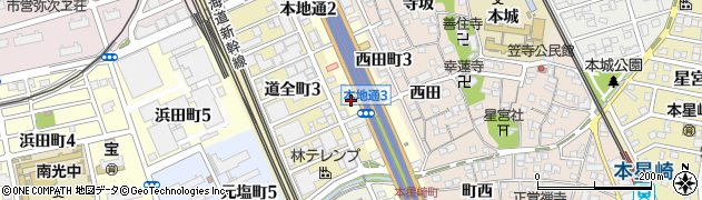 丸ヨ建設工業株式会社　名古屋支店・お客様受付周辺の地図