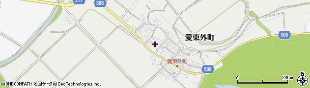 滋賀県東近江市愛東外町700周辺の地図