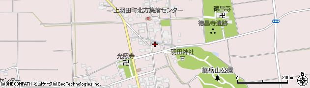 滋賀県東近江市上羽田町2243周辺の地図