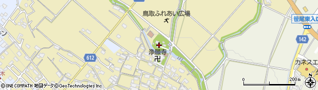 鳥取神社周辺の地図