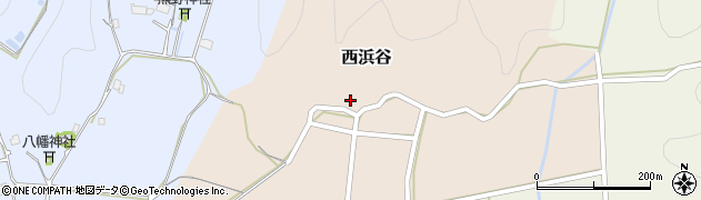 兵庫県丹波篠山市西浜谷286周辺の地図