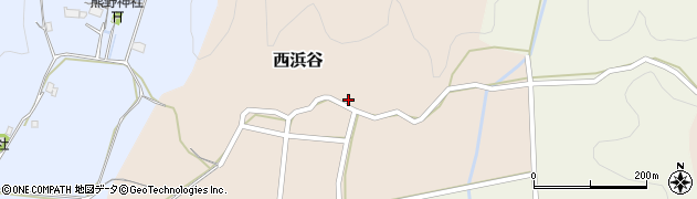 兵庫県丹波篠山市西浜谷320周辺の地図