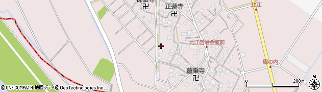 滋賀県野洲市比江1129周辺の地図