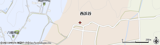 兵庫県丹波篠山市西浜谷291周辺の地図