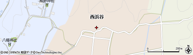 兵庫県丹波篠山市西浜谷284周辺の地図