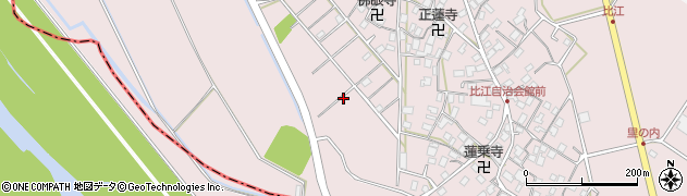 滋賀県野洲市比江1270周辺の地図