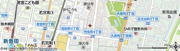 豊田中日料理教室周辺の地図