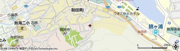 静岡県熱海市桜木町1周辺の地図
