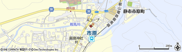 京都市左京区静市出張所周辺の地図
