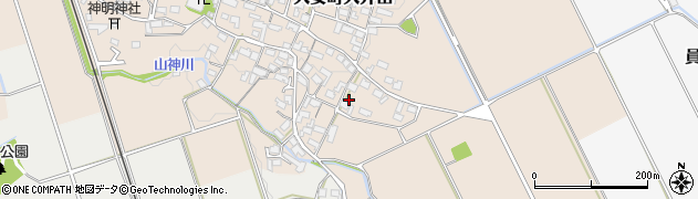 三重県いなべ市大安町大井田940周辺の地図