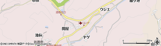 愛知県豊田市幸海町（ジュリンナ）周辺の地図