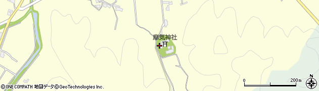 京都府南丹市園部町竹井（宮ノ谷）周辺の地図
