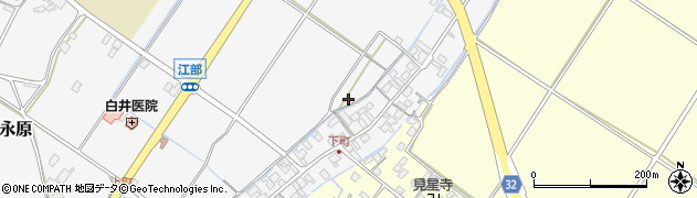 滋賀県野洲市永原325周辺の地図
