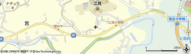 千葉県鴨川市宮1702周辺の地図
