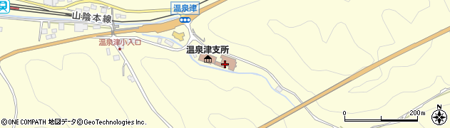 大田市立　温泉津公民館周辺の地図