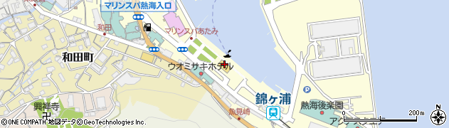 東海汽船株式会社　熱海代理店周辺の地図