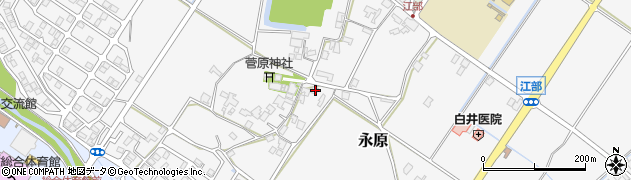 滋賀県野洲市永原952周辺の地図