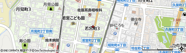 オリックスレンタカー豊田駅前店周辺の地図