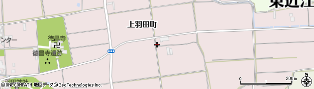 滋賀県東近江市上羽田町3012周辺の地図