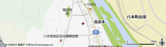 京都府南丹市八木町鳥羽周辺の地図