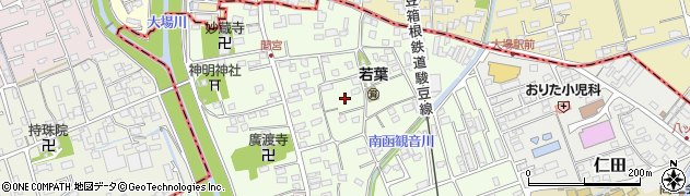 静岡県田方郡函南町間宮131周辺の地図