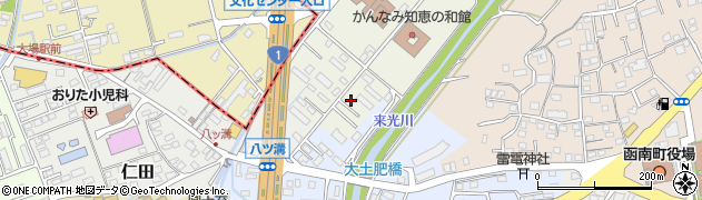 静岡県田方郡函南町上沢116-5周辺の地図
