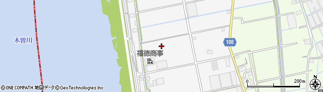 三重県木曽岬町（桑名郡）加路戸周辺の地図