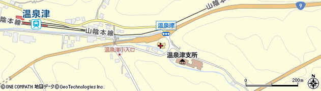 大田市役所　温泉津ふれあい館周辺の地図