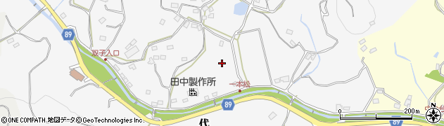 千葉県鴨川市代周辺の地図