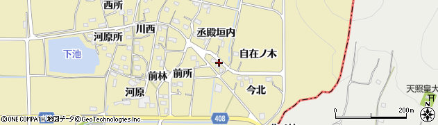 京都府南丹市八木町氷所（田ノ海）周辺の地図