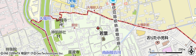 静岡県田方郡函南町間宮122周辺の地図