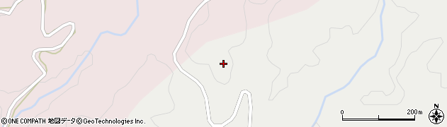 愛知県設楽町（北設楽郡）荒尾（スダレバタ）周辺の地図