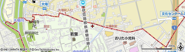 静岡県田方郡函南町間宮6周辺の地図