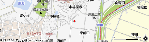 愛知県愛知郡東郷町春木東前田22周辺の地図