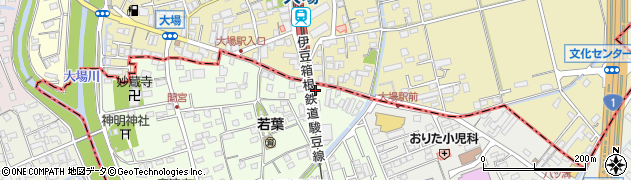 静岡県田方郡函南町間宮8-3周辺の地図