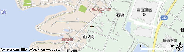 愛知県みよし市打越町石坂19周辺の地図