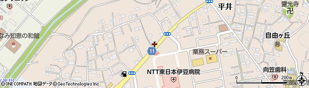 セブンイレブン函南平井店周辺の地図