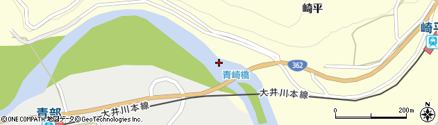 青崎橋周辺の地図