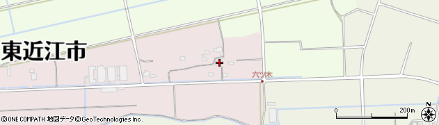 滋賀県東近江市上羽田町2835周辺の地図