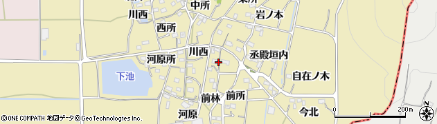 京都府南丹市八木町氷所（前所）周辺の地図