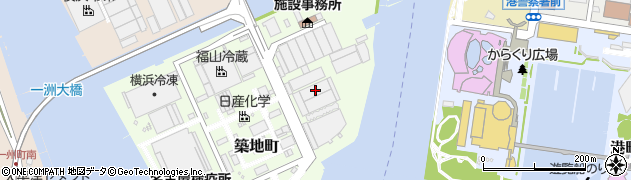 愛知県名古屋市港区築地町3周辺の地図