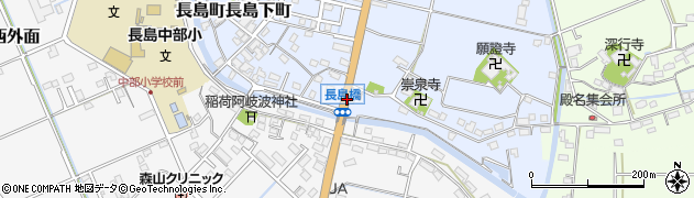 長島周辺の地図