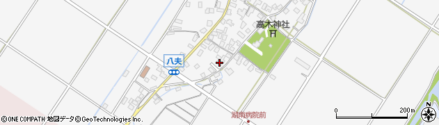 滋賀県野洲市八夫1418周辺の地図