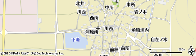 京都府南丹市八木町氷所（河原所）周辺の地図