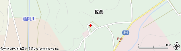 兵庫県丹波篠山市佐倉227周辺の地図