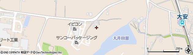 三重県いなべ市大安町大井田2028周辺の地図