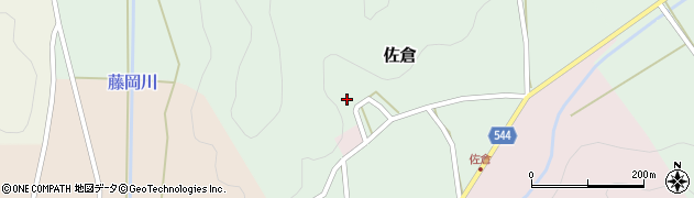 兵庫県丹波篠山市佐倉230周辺の地図