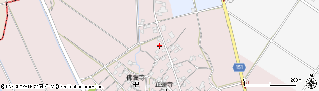 滋賀県野洲市比江1045周辺の地図