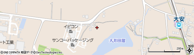 三重県いなべ市大安町大井田2029周辺の地図